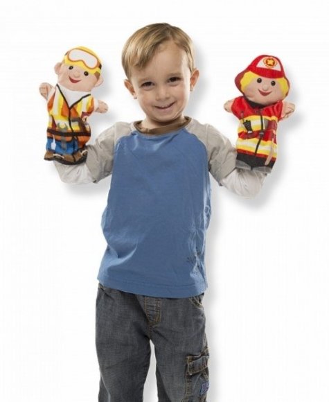 Ляльковий театр Веселі помічники 4 штуки (MD19086)