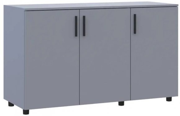 Комод Doros Торн Сірий 3 ДСП 135х51.6х80 (DRS-012101) Комод Doros Торн Сірий 3 ДСП 135х51.6х80 (DRS-012101)