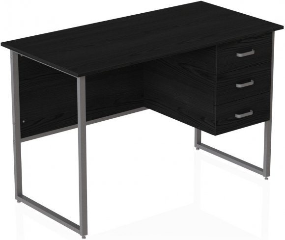 Комп'ютерний стіл Ferrum-decor Гаррі 75x140x70 сірий ДСП Сосна Кембра 32мм (FRD-101490)
