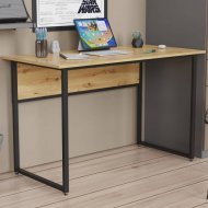 Комп'ютерний стіл Ferrum-decor Коді 75x100x70 чорний ДСП Дуб Сан-Марино 32мм (FRD-103769)