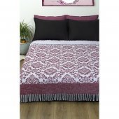 Плед Zeus Raj бордовий 140х200 см svt-2000022265010 Плед Zeus Raj бордовий 140х200 см svt-2000022265010