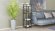 Етажерка 4/34 Ferrum-decor Серії Конект 120x34x28 чорний ДСП Сосна Кембра 16мм (FRD-104276)