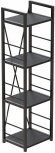 Етажерка 4/34 Ferrum-decor Серії Конект 120x34x28 чорний ДСП Сосна Кембра 16мм (FRD-104276)