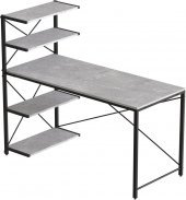 Комп'ютерний стіл Ferrum-decor Джек 75x140x70 Чорний ДСП Бетон (FRD-105322) Комп'ютерний стіл Ferrum-decor Джек 75x140x70 Чорний ДСП Бетон (FRD-105322)