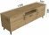 Тумба Лестер на конусних ніжках Ferrum-decor 48x139x38 Чорний метал ДСП Дуб Артизан 16 мм (FRD-106808) Тумба Лестер на конусних ніжках Ferrum-decor 48x139x38 Чорний метал ДСП Дуб Артизан 16 мм (FRD-106808)