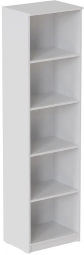 Пенал Анжело Ferrum-decor на 5 полиць 1900x500x380 ДСП Біле 16 мм (FRD-104936)
