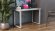 Письмовий стіл Ferrum-decor Драйв 750x1200x700 Сірий метал ДСП Бетон 16 мм (FRD-103184)