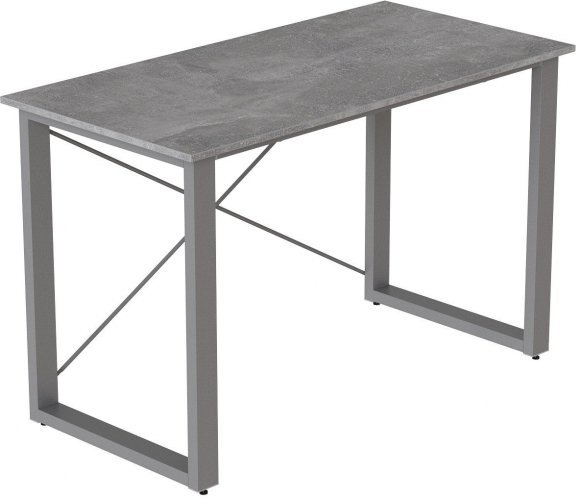 Письмовий стіл Ferrum-decor Драйв 750x1200x700 Сірий метал ДСП Бетон 16 мм (FRD-103184)