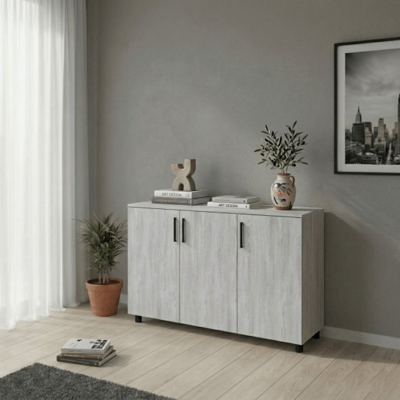 Комод Doros Торн Сосна Натті 3 ДСП 135х51.6х80 (DRS-012102) Комод Doros Торн Сосна Натті 3 ДСП 135х51.6х80 (DRS-012102)