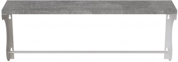 Полиця настінна Ferrum-decor Юзібі 270x500x150 метал Білий ДСП Бетон 16 мм (FRD-102666) Полиця настінна Ferrum-decor Юзібі 270x500x150 метал Білий ДСП Бетон 16 мм (FRD-102666)