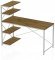 Комп'ютерний стіл Ferrum-decor Джек 75x120x70 Білий ДСП Артизан (FRD-105407)