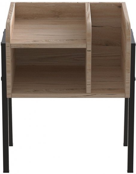Тумба модульна Ferrum-decor Амелі 540x450x320 метал Чорний ДСП Дуб Сан-Марино 16 мм (FRD-103005) Тумба модульна Ferrum-decor Амелі 540x450x320 метал Чорний ДСП Дуб Сан-Марино 16 мм (FRD-103005)