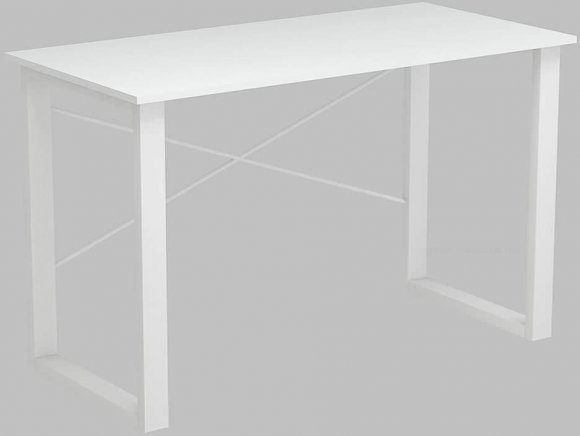 Письмовий стіл Ferrum-decor Драйв 750x1200x700 Білий метал ДСП Біле 16 мм (FRD-103185) Письмовий стіл Ferrum-decor Драйв 750x1200x700 Білий метал ДСП Біле 16 мм (FRD-103185)