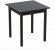 Стіл кухонний Ferrum-decor Агата 75x70x70 Чорний ДСП Сосна Кембра 16мм (FRD-105674) Стіл кухонний Ferrum-decor Агата 75x70x70 Чорний ДСП Сосна Кембра 16мм (FRD-105674)