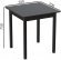 Стіл кухонний Ferrum-decor Агата 75x70x70 Чорний ДСП Сосна Кембра 16мм (FRD-105674) Стіл кухонний Ferrum-decor Агата 75x70x70 Чорний ДСП Сосна Кембра 16мм (FRD-105674)