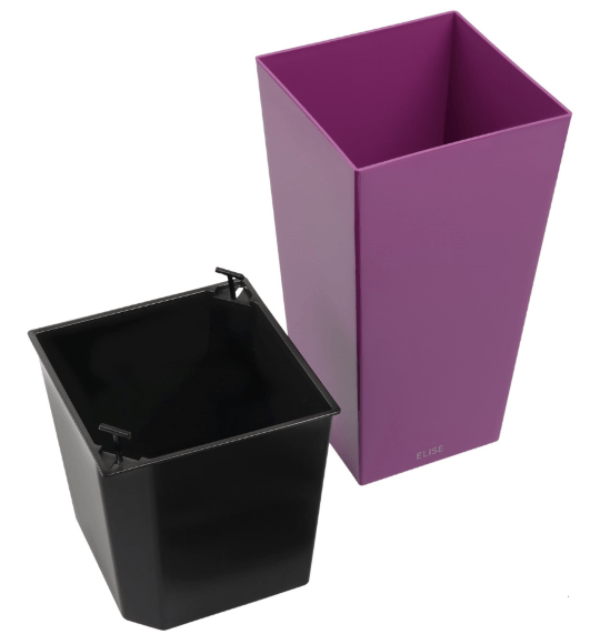 Розумний вазон Elise 25 см 41113900 білий Розумний вазон Elise 25 см 41113900 білий