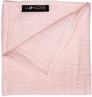 Пелюшка муслінова 30х30 см Powder Pink lullalove-7408 Пелюшка муслінова 30х30 см Powder Pink lullalove-7408