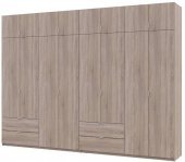 Шафа для одягу Doros Лукас Дуб сонома 4+4 ДСП 320х50х240 DRS-011710 (42005127)