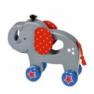 Дерев'яна іграшка-каталка Слонік 12351