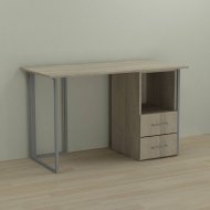 Письмовий стіл Ferrum-decor Отто 75x120x60 сірий ДСП Дуб Сонома 16мм (FRD-101492) Письмовий стіл Ferrum-decor Отто 75x120x60 сірий ДСП Дуб Сонома 16мм (FRD-101492)