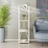 Етажерка 4/34 Ferrum-decor Серії Конект 120x34x28 білий ДСП Дуб Сан-Марино 16мм (FRD-104278)