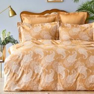 Постільна білизна сатин Sadomia hardal гірчичний євро svt-2000022285841 Постільна білизна сатин Sadomia hardal гірчичний євро svt-2000022285841