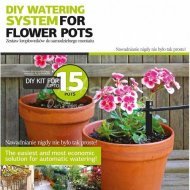 Комплект системи зрошення для квіткових горщиків на 15 крапельниць Комплект системи зрошення для квіткових горщиків на 15 крапельниць