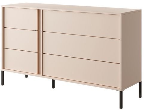 Комод Perfect Home Даст / Dast з 6 шухлядами 6S/138 Беж (PFH-091008) Комод Perfect Home Даст / Dast з 6 шухлядами 6S/138 Беж (PFH-091008)
