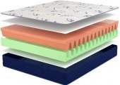 Матрац безпружинний Скейт (Skate) 120х220х20 см Матрац безпружинний Скейт (Skate) 120х220х20 см