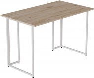 Комп'ютерний стіл Ferrum-decor Ханна 75x100x70 білий ДСП Дуб Сан-Марино 32мм (FRD-104028) Комп'ютерний стіл Ferrum-decor Ханна 75x100x70 білий ДСП Дуб Сан-Марино 32мм (FRD-104028)