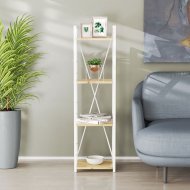 Етажерка 4/34 Ferrum-decor Серії Конект 120x34x28 білий ДСП Дуб Артизан 16мм (FRD-104279) Етажерка 4/34 Ferrum-decor Серії Конект 120x34x28 білий ДСП Дуб Артизан 16мм (FRD-104279)