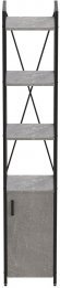 Етажерка 4/34 Ferrum-decor Серії Конект з тумбою 179x34x28 Чорний ДСП Бетон (FRD-104469) Етажерка 4/34 Ferrum-decor Серії Конект з тумбою 179x34x28 Чорний ДСП Бетон (FRD-104469)