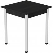 Стіл кухонний Ferrum-decor Агата 75x80x80 Білий ДСП Сосна Кембра 16мм (FRD-105676)