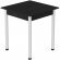 Стіл кухонний Ferrum-decor Агата 75x80x80 Білий ДСП Сосна Кембра 16мм (FRD-105676)