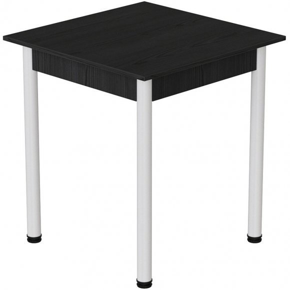 Стіл кухонний Ferrum-decor Агата 75x80x80 Білий ДСП Сосна Кембра 16мм (FRD-105676)