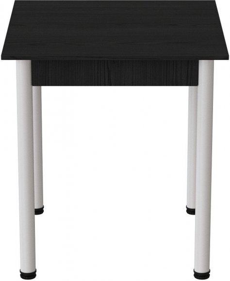 Стіл кухонний Ferrum-decor Агата 75x80x80 Білий ДСП Сосна Кембра 16мм (FRD-105676)
