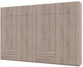Шафа для одягу Doros Лукас Дуб сонома 4+4 ДСП 360х50х240 DRS-011712 (42005143)