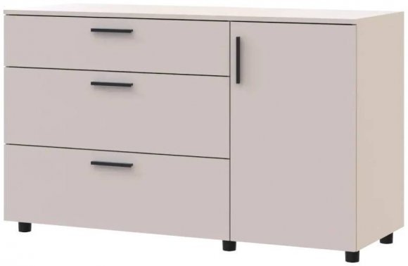 Комод Doros Торн Кашемір 3Ш/1Д 135х51.6х80 (DRS-012105) Комод Doros Торн Кашемір 3Ш/1Д 135х51.6х80 (DRS-012105)