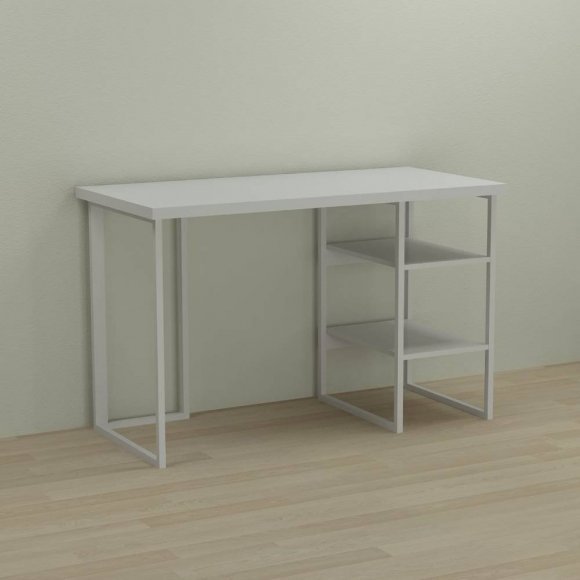 Письмовий стіл Ferrum-decor Кевін 76x100x60 білий ДСП Біле 32мм (FRD-101245) Письмовий стіл Ferrum-decor Кевін 76x100x60 білий ДСП Біле 32мм (FRD-101245)
