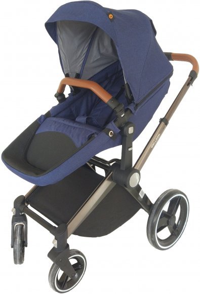 Дитячий візочок 2 в 1 (синій) WD007-3 Дитячий візочок 2 в 1 (синій) WD007-3
