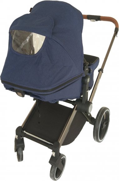 Дитячий візочок 2 в 1 (синій) WD007-3 Дитячий візочок 2 в 1 (синій) WD007-3