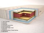 Матрац Premium Тропік Pocket Spring 180х190х22 см Матрац Premium Тропік Pocket Spring 180х190х22 см