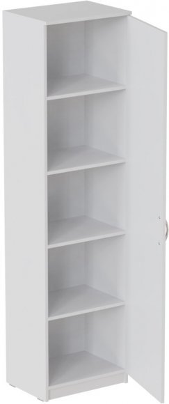 Пенал Анжело Ferrum-decor на 5 полиць із дверима 1900x500x380 ДСП Біле 16 мм (FRD-104942) Пенал Анжело Ferrum-decor на 5 полиць із дверима 1900x500x380 ДСП Біле 16 мм (FRD-104942)