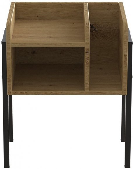 Тумба модульна Ferrum-decor Амелі 540x450x320 метал Чорний ДСП Дуб Дуб Артизан 16 мм (FRD-103009) Тумба модульна Ferrum-decor Амелі 540x450x320 метал Чорний ДСП Дуб Дуб Артизан 16 мм (FRD-103009)