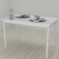 Стіл кухонний Ferrum-decor Беніта 75x120x80 Білий ДСП Біле 16мм (FRD-106284) Стіл кухонний Ferrum-decor Беніта 75x120x80 Білий ДСП Біле 16мм (FRD-106284)