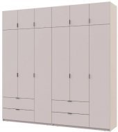 Шафа для одягу Doros Лукас Кашемір 3+3 ДСП 240х50х240 DRS-011713 (42005108)