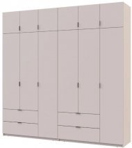 Шафа для одягу Doros Лукас Кашемір 3+3 ДСП 240х50х240 DRS-011713 (42005108) Шафа для одягу Doros Лукас Кашемір 3+3 ДСП 240х50х240 DRS-011713 (42005108)