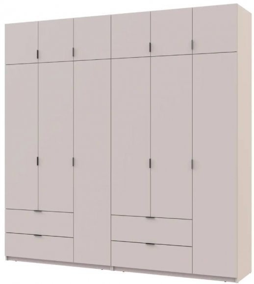 Шафа для одягу Doros Лукас Кашемір 3+3 ДСП 240х50х240 DRS-011713 (42005108) Шафа для одягу Doros Лукас Кашемір 3+3 ДСП 240х50х240 DRS-011713 (42005108)