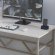 Письмовий стіл Ferrum-decor Раян 75x100x70 сірий ДСП Біле 16мм (FRD-101621)