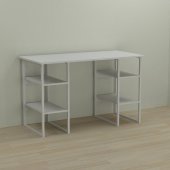 Письмовий стіл Ferrum-decor Карен 75x120x70 білий ДСП Біле 16мм (FRD-102276)